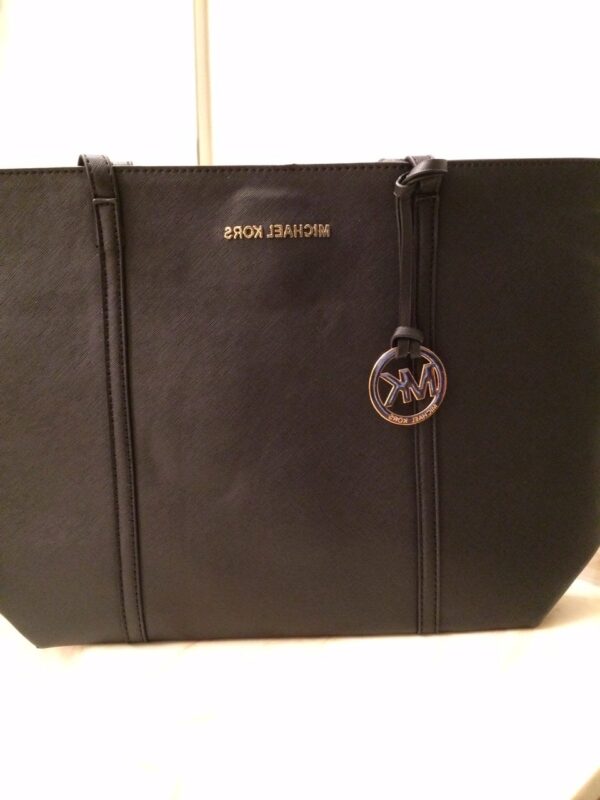 New Black MK MICHAEL KORS Tote Purse Bag